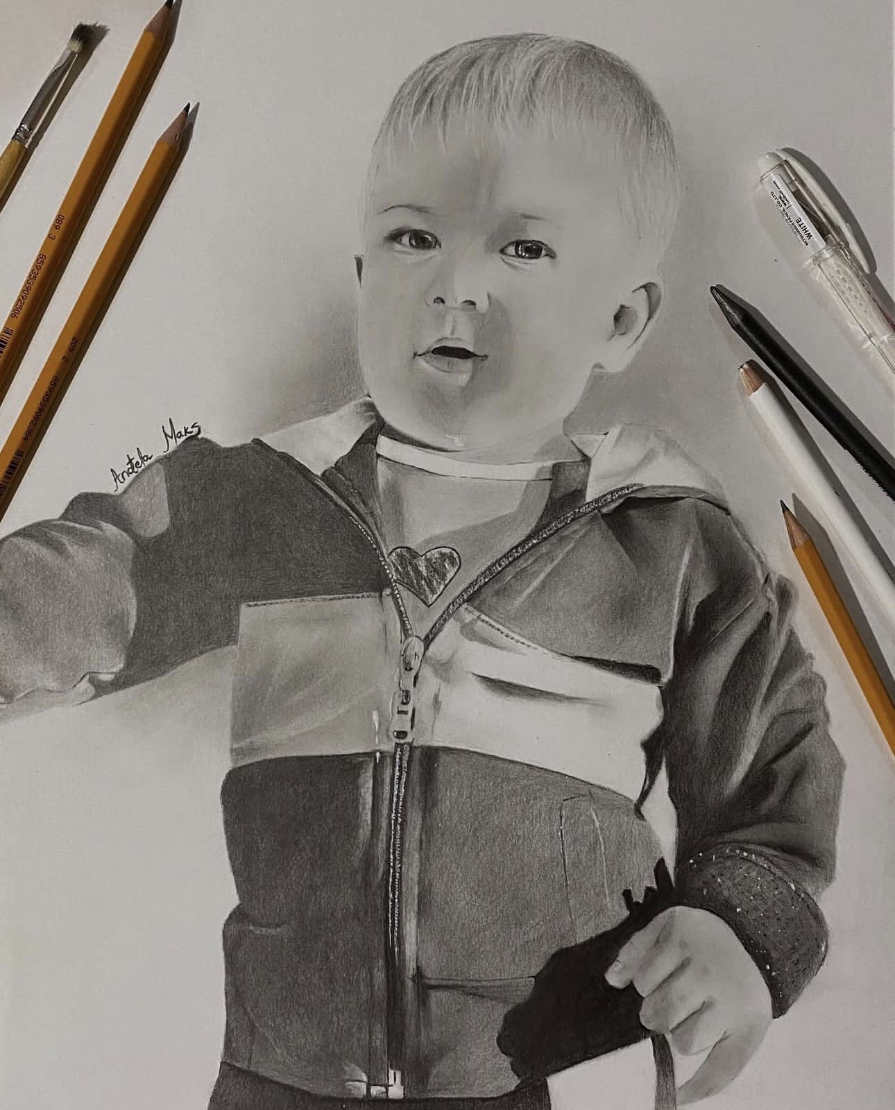 Portret olovkom